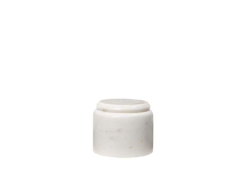 Broste Copenhagen | BC Hedvig Behälter | White, Marmor