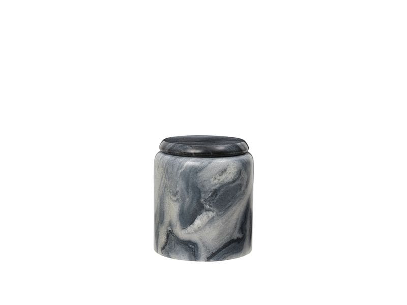 Broste Copenhagen | BC Hedvig Behälter | Black, Marmor