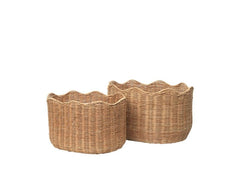 Broste Copenhagen | BC Lola Korb | Natural Brown, Rattan