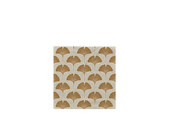 Broste Copenhagen | BC Ginkgo Biloba Papierserviette 20 Stk. | Harvest Gold/Light Beige, Papier