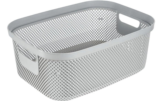 keeeper | Aufbewahrungskorb 12 l | nordic grey, stine
