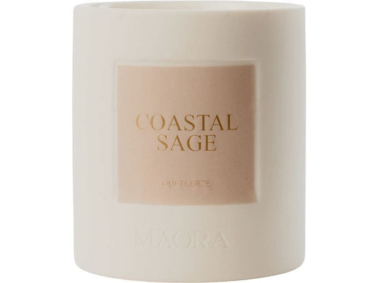 MAORA | Duftkerze Coastal Sage, 200g | Keramik, 17x13 cm