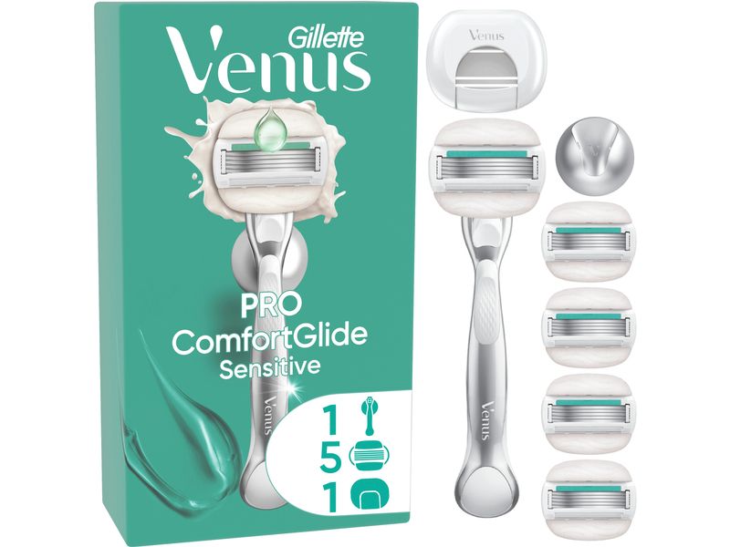 Gillette Venus | Pro CG Sen. Klingen 5er &HS | plus Handstück