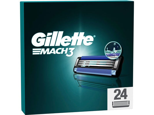 Gillette | Mach3 Klingen 24er | 24 Stück