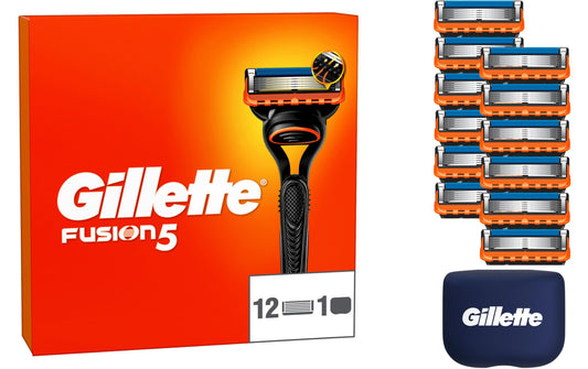Gillette | Fusion5 Klingen 12er RSK | 12 Stück