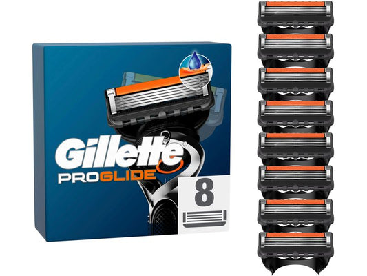 Gillette | ProGlide Klingen 8er &Schutzkappe | 8 Stück