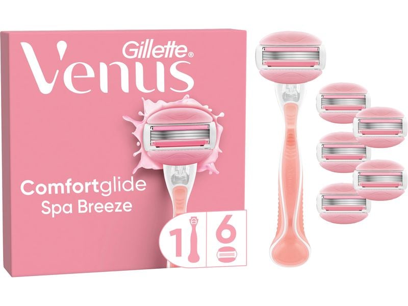 Gillette Venus | CG SpaBreeze Klingen 6er&HS | plus Handstück