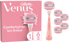 Gillette Venus | CG SpaBreeze Klingen 6er&HS | plus Handstück
