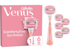 Gillette Venus | CG SpaBreeze Klingen 6er&HS | plus Handstück