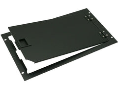 Adam Hall | 19? Parts RACK ACCESS FLAP 26 | Stahl Pulverbeschichtet Schwarz 6.5 HE
