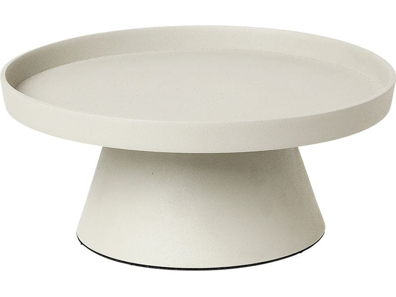 Broste Copenhagen | BC Holger Kerzenschale | Sand, Pulverbeschichtetes Aluminium