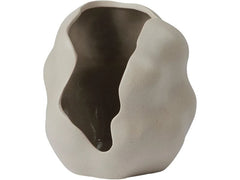 Broste Copenhagen | BC Hekla Lanterne | Dove Grey, Steingut mit matter glasur