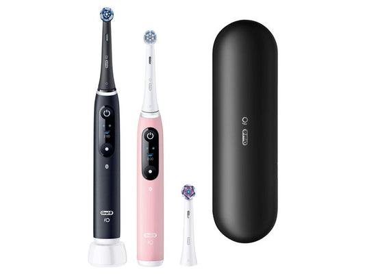 Oral-B | Elektro iO Series2 Black/Pink Sand | mit 2. Handstück