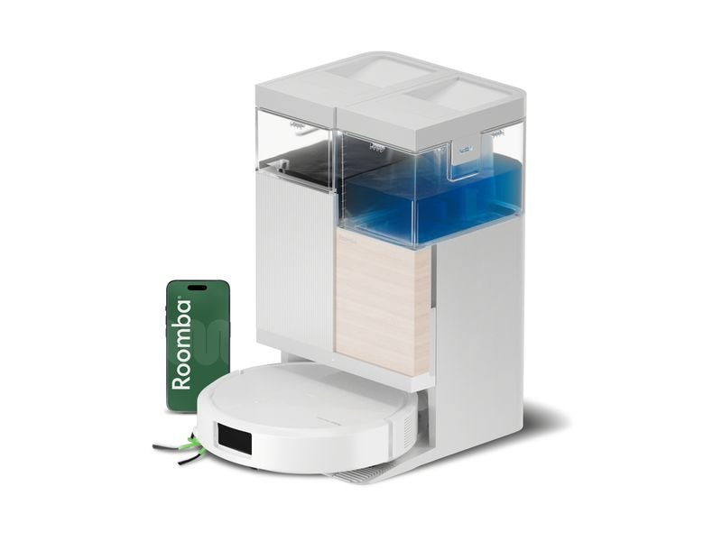 iRobot | Roomba Plus 575 Combo Dock | weiss
