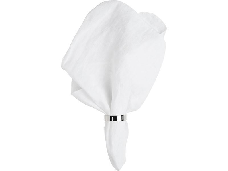 Broste Copenhagen | BC Gracie Stoffserviette | Pure White, 100% Leinen