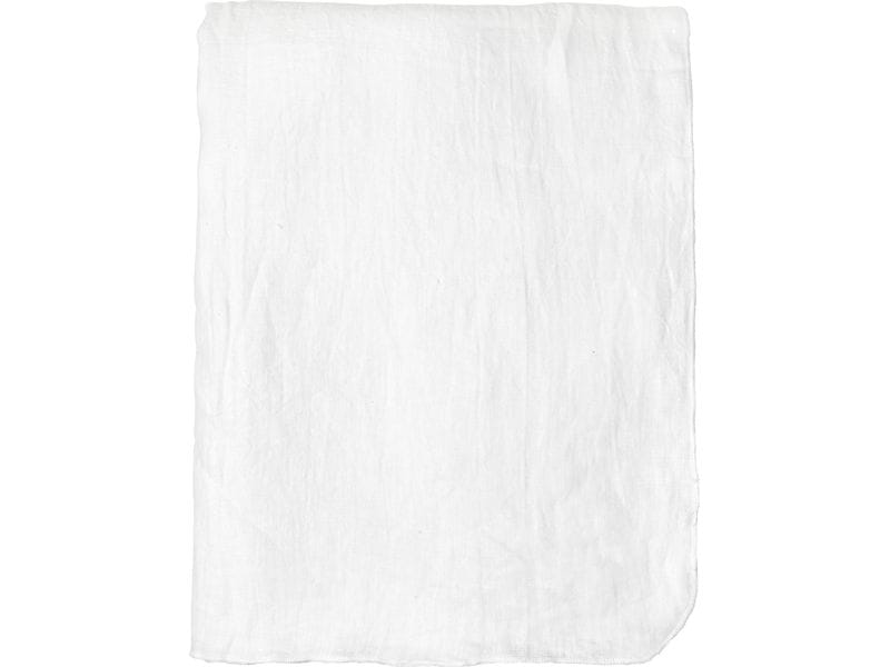 Broste Copenhagen | BC Gracie Stofftischtuch | Pure White, 100% Leinen