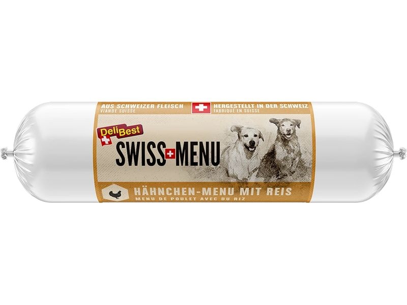 DeliBest | SWISS MENU Hähnchen Menu mit Reis | 400g