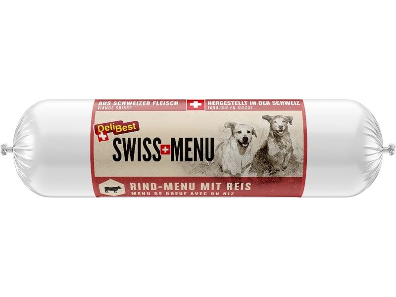 DeliBest | SWISS MENU Rind Menu mit Reis | 400g