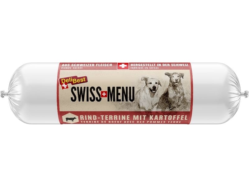 DeliBest | SWISS MENU Rind Terrine | mit Kartoffel, 400g, CH-Fleisch