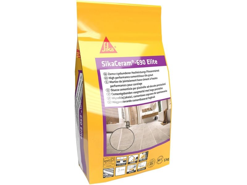 Sika | Ceram-690 Elite 5 kg anthrazit 31 | SikaCeram-69 Elite