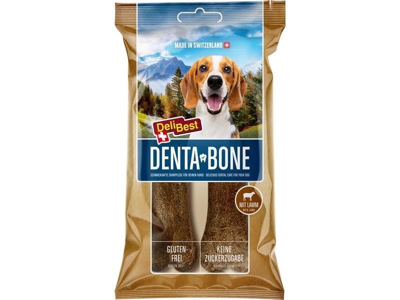 DeliBest | DentaBone small Lamm | 2x60g