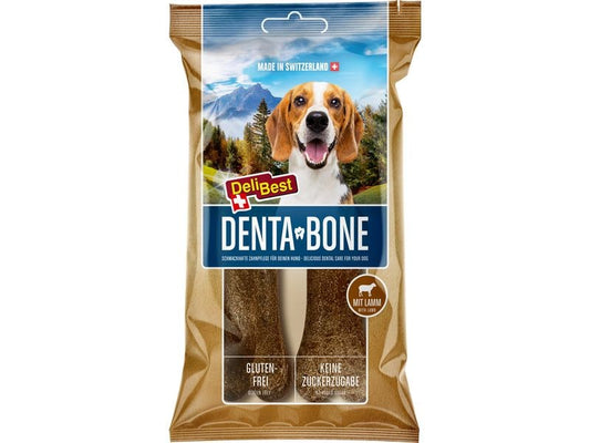 DeliBest | DentaBone small Lamm | 2x60g