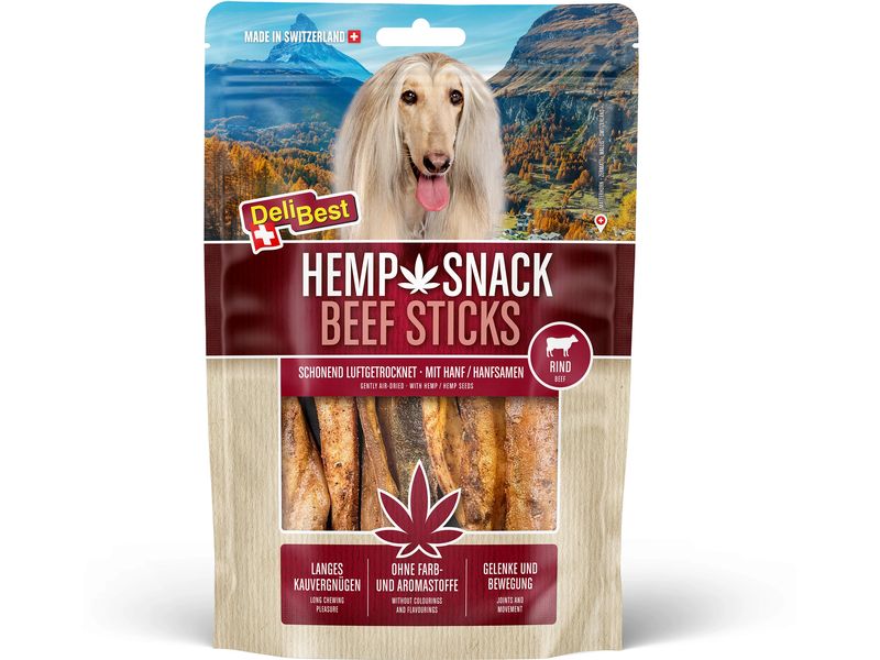 DeliBest | HempSnack Dental Care | Schweizer Hähnchen, 70g