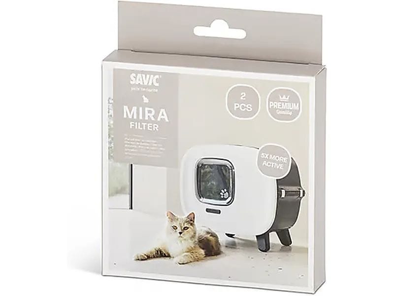 Savic | Kohlefilter für Katzentoilette Mira