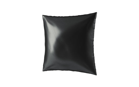 Ailoria | BEAUTY SLEEP (65x65cm) | 1x Silk pillow case, 1x Gift box, Black