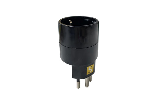 Schönenberger | Reiseadapter NO BLOCK | Eing:Schuko Typ F Ausg:CH T12, sz