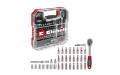 Einhell | Bit- und Ratschen-Set | L-CASE, 37-tlg.