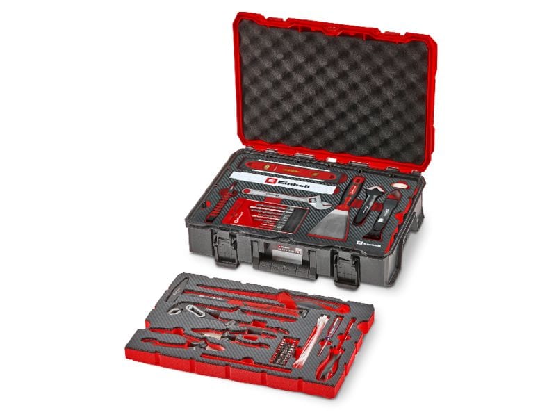 Einhell | Werkzeugkoffer Renovierung | E-Case, 78-tlg.