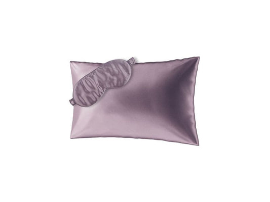 Ailoria | BEAUTY SLEEP (40x60cm) Lavender | 1x Silk pillow case, 1x Sleeping mask