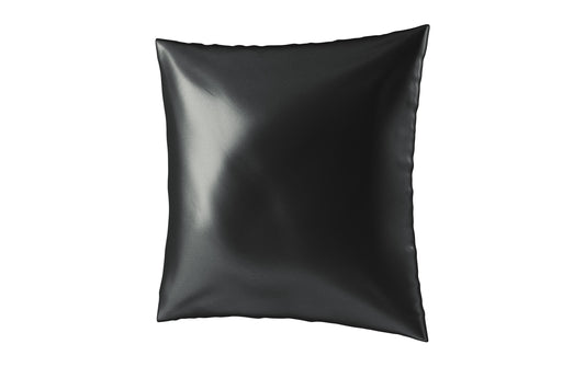 Ailoria | BEAUTY SLEEP (80x80cm) | 1x Silk pillow case, 1x Gift box, Black