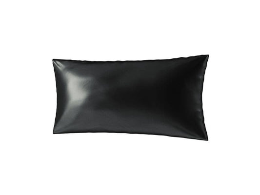 Ailoria | BEAUTY SLEEP (40x80cm) | 1x Silk pillow case, 1x Gift box,Black