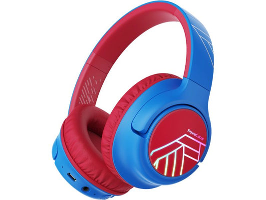 PowerLocus | Bobo | Blau Rot LED Micro-SD AUX Bluetooth