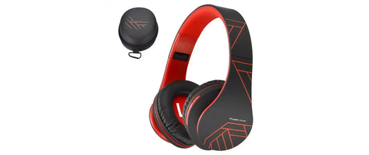 PowerLocus | P2 | Over-Ear Kunststoff Schwarz Rot
