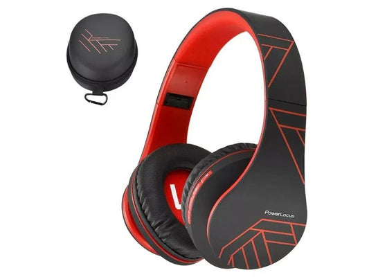 PowerLocus | P2 | Over-Ear Kunststoff Schwarz Rot