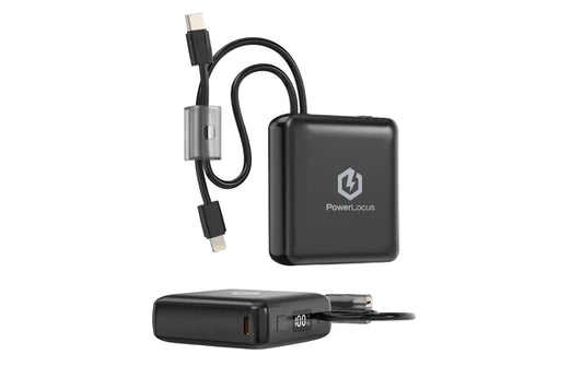 PowerLocus | PLB-X | 10000 mAh PD 20 W Kunststoff Schwarz