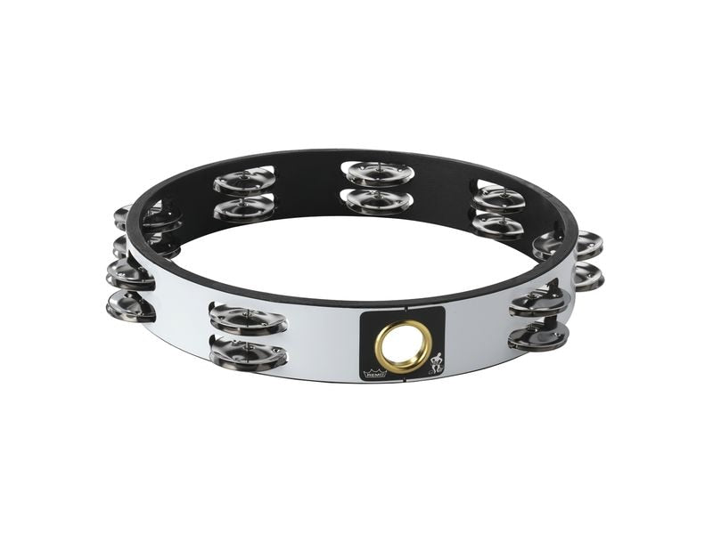 Remo | Schellenring TA-6210-00 | 10 Acousticon weiss 2-reihig 8 Schellen