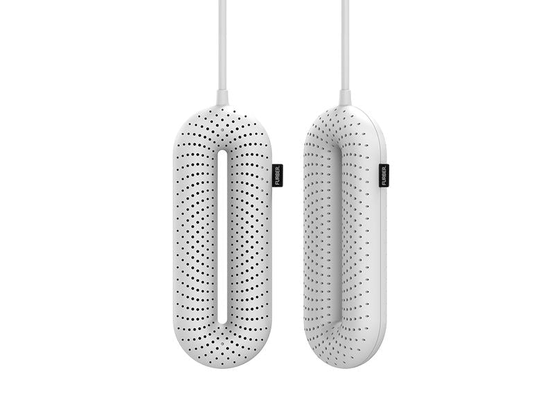 FURBER | Schuhtrockner Basic | weiss, Timer 3/6/9H, 18x6.6x3.5cm