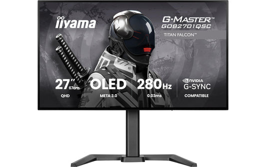 iiyama | 27 GOB2701QSC-B1 | META3-OLED, 2560x1440@280Hz, HDMI