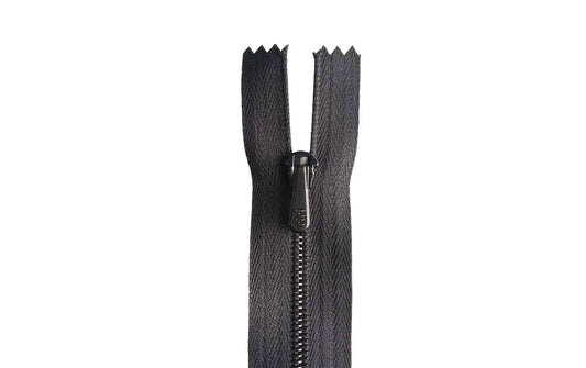 Riri | Hosenreissverschluss | Metall Dunkelgrau 18 cm
