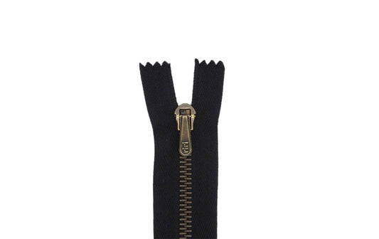 Riri | Metal 6 Jeans | poliert geschlossen 16 cm