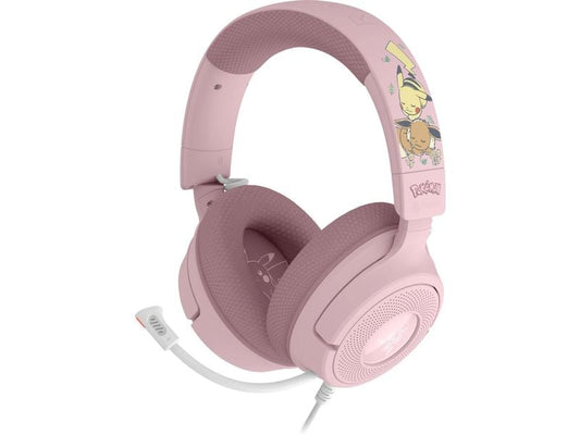 Razer | Kraken V4 X - Pikachu/Eevee Edition | 7.1, Wired, 40mm
