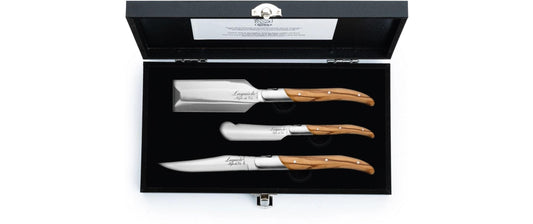 Forged | 3tlg. Charcuterie Set Olivenholz | Olivenholz, 3-teilig