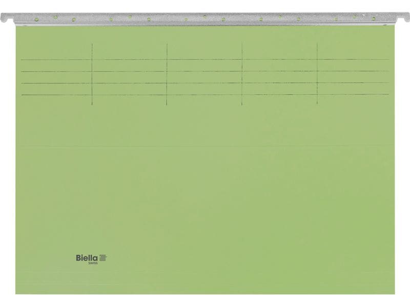 Biella | Hängeregister A4 | 32 x 25 cm, Hellgrün, 1 Stück