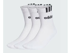Adidas | 3 Streifen Linear Socks 3 Pack | 40-42, white