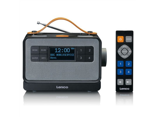Lenco | PDR-065BK | DAB+ Kunststoff Schwarz