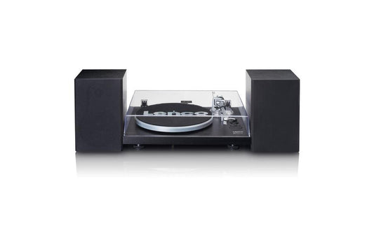 Lenco | LS-500 | Holz schwarz mit Bluetooth-Empfang